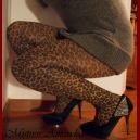 Calze leopardate