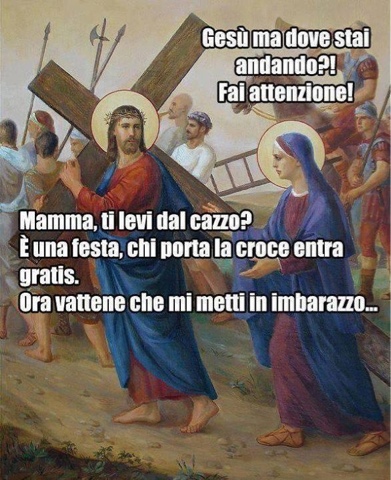 quando la madonna non si fa i cazzi suoi