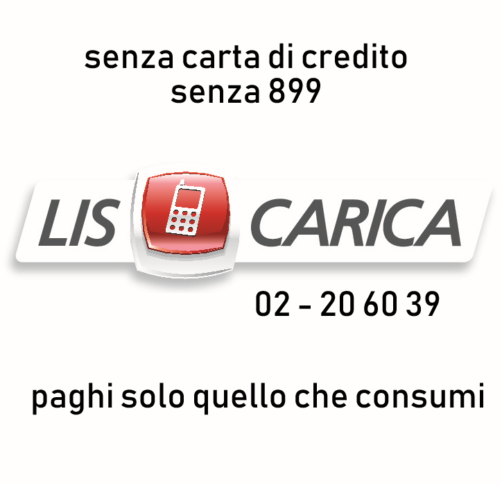 lis ricarica minuti di piacere